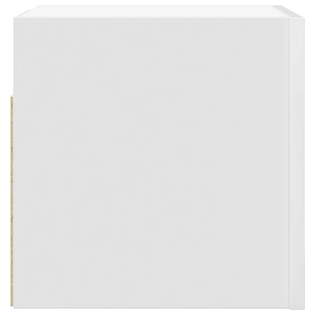 vidaXL TV-Wandschränke 2 Stk. Weiß 30,5x30x30 cm