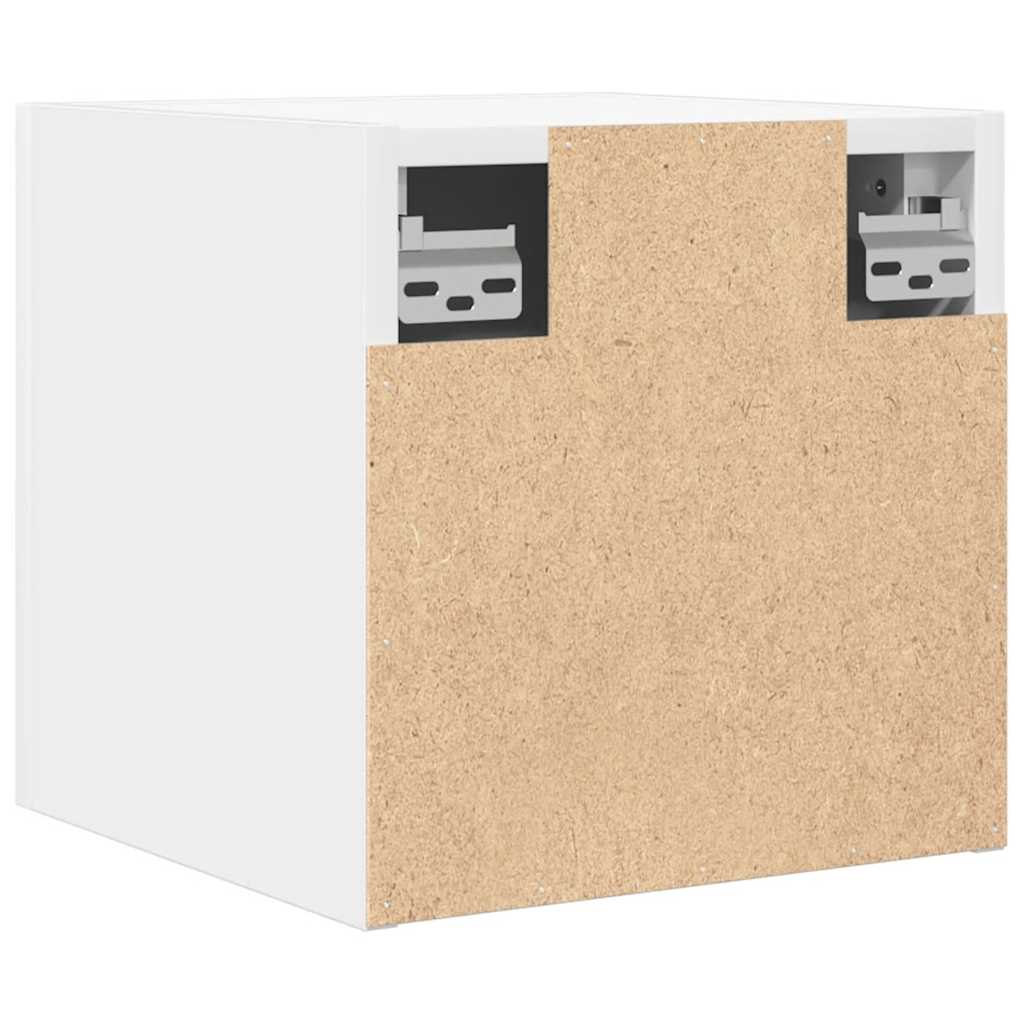 vidaXL TV-Wandschränke 4 Stk. Weiß 30,5x30x30 cm