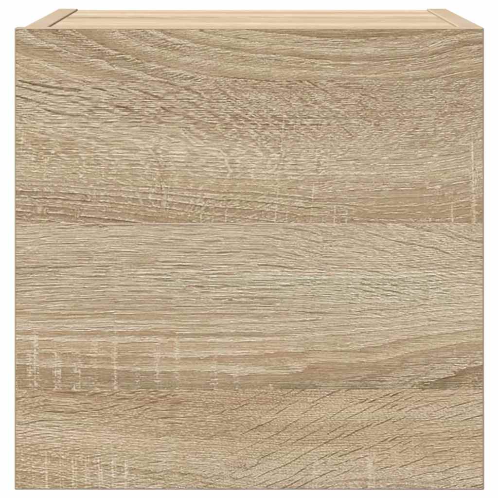 vidaXL TV-Wandschrank Sonoma-Eiche 30,5x30x30 cm