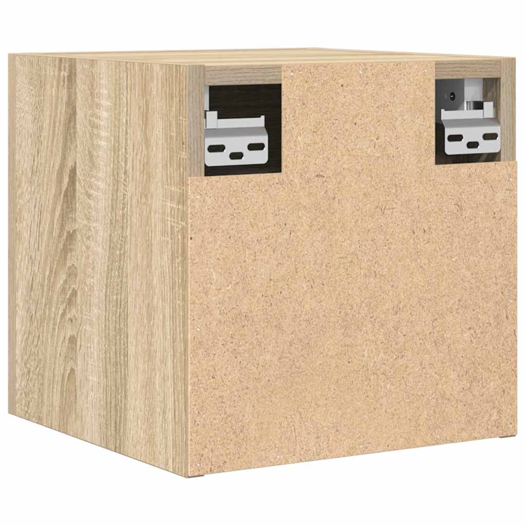 vidaXL TV-Wandschrank Sonoma-Eiche 30,5x30x30 cm