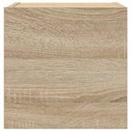 vidaXL TV-Wandschränke 2 Stk. Sonoma-Eiche 30,5x30x30 cm