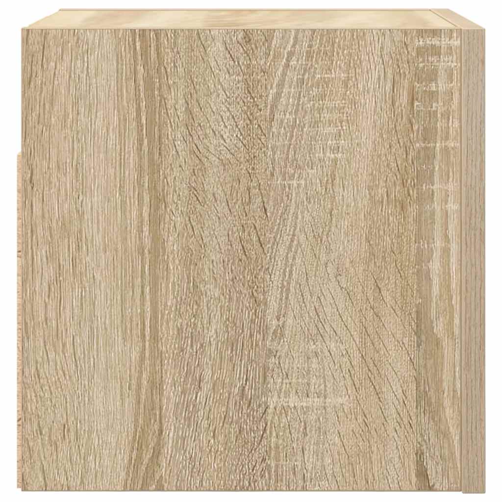 vidaXL TV-Wandschränke 4 Stk. Sonoma-Eiche 30,5x30x30 cm