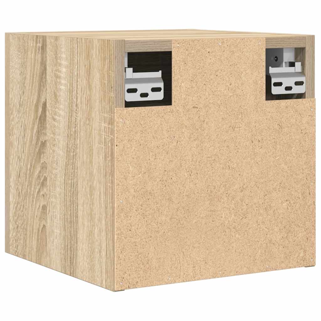 vidaXL TV-Wandschränke 4 Stk. Sonoma-Eiche 30,5x30x30 cm