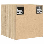 vidaXL TV-Wandschränke 4 Stk. Sonoma-Eiche 30,5x30x30 cm