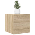 vidaXL TV-Wandschränke 4 Stk. Sonoma-Eiche 30,5x30x30 cm
