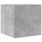 vidaXL TV-Wandschrank Betongrau 30,5x30x30 cm