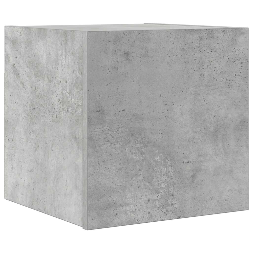 vidaXL TV-Wandschrank Betongrau 30,5x30x30 cm