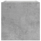 vidaXL TV-Wandschrank Betongrau 30,5x30x30 cm