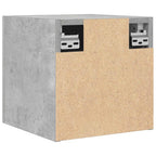 vidaXL TV-Wandschrank Betongrau 30,5x30x30 cm