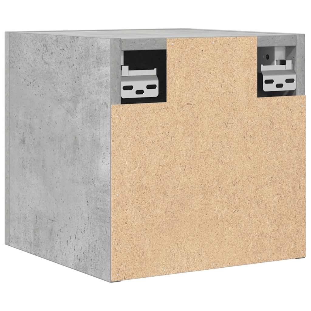 vidaXL TV-Wandschrank Betongrau 30,5x30x30 cm