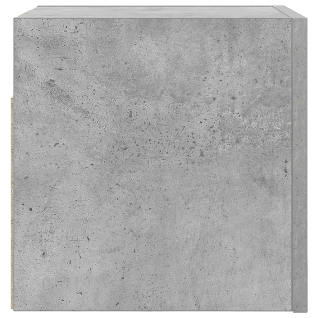 vidaXL TV-Wandschränke 2 Stk. Betongrau 30,5x30x30 cm
