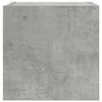 vidaXL TV-Wandschränke 4 Stk. Betongrau 30,5x30x30 cm