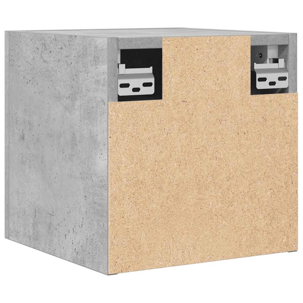 vidaXL TV-Wandschränke 4 Stk. Betongrau 30,5x30x30 cm