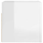vidaXL TV-Wandschränke 4 Stk. Hochglanz-Weiß 30,5x30x30 cm