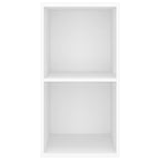vidaXL TV-Wandschrank Weiß 37x37x72 cm Holzwerkstoff