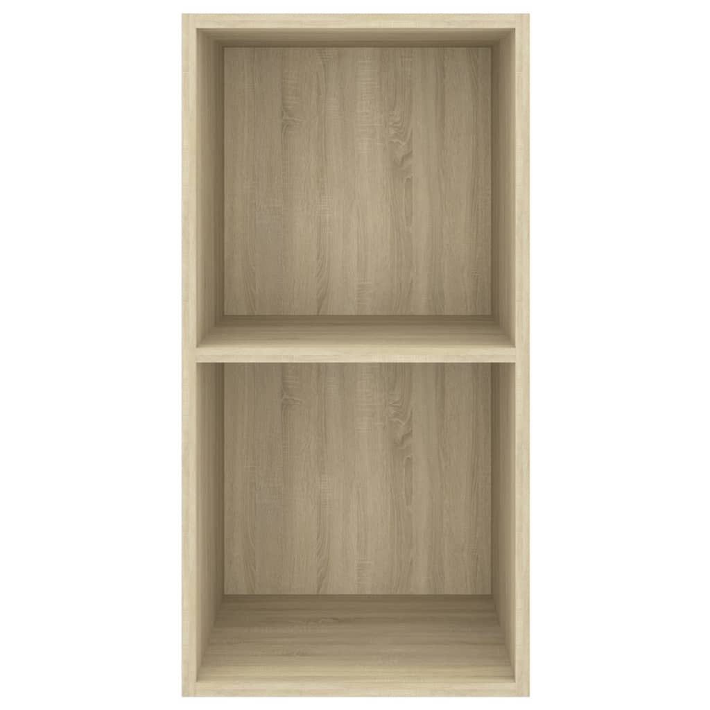 vidaXL TV-Wandschrank Sonoma-Eiche 37x37x72 cm Holzwerkstoff