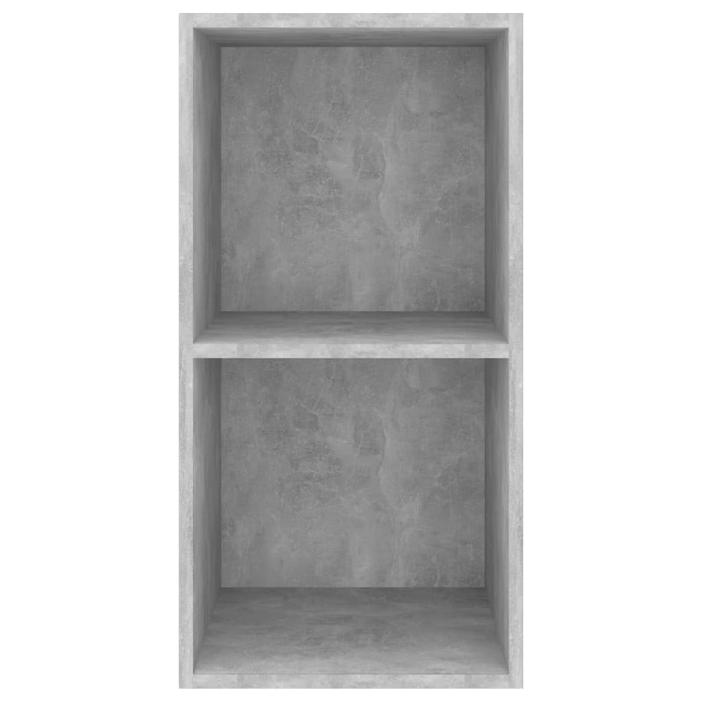vidaXL TV-Wandschrank Betongrau 37x37x72 cm Holzwerkstoff