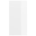 vidaXL TV-Wandschrank Hochglanz-Weiß 37x37x72 cm Holzwerkstoff