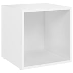 vidaXL TV-Schränke 4 Stk. Weiß 37x35x37 cm Holzwerkstoff