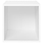 vidaXL TV-Schränke 4 Stk. Weiß 37x35x37 cm Holzwerkstoff