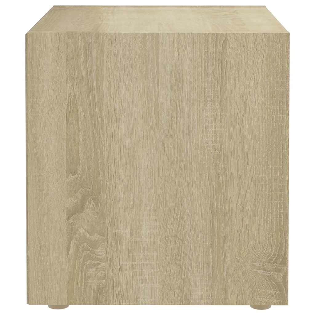 vidaXL TV-Schränke 4 Stk. Sonoma-Eiche 37x35x37 cm Holzwerkstoff