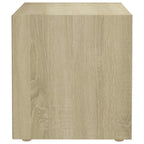 vidaXL TV-Schränke 4 Stk. Sonoma-Eiche 37x35x37 cm Holzwerkstoff