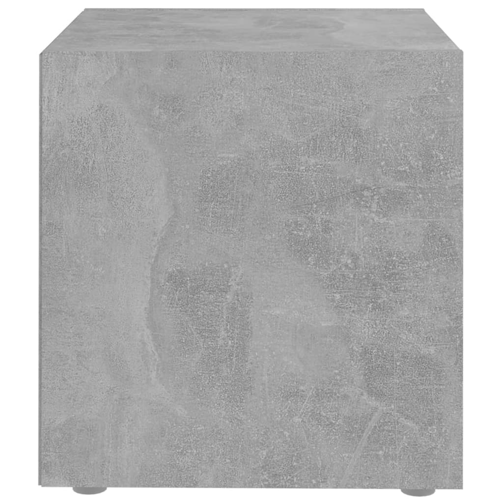 vidaXL TV-Schränke 4 Stk. Betongrau 37x35x37 cm Holzwerkstoff