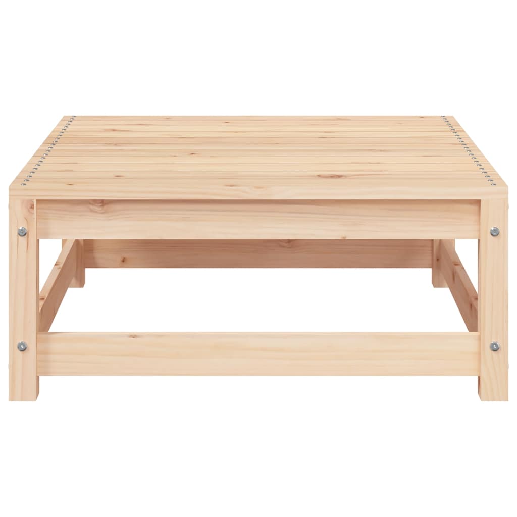 vidaXL Gartenhocker 70x70x30 cm Massivholz Kiefer