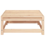 vidaXL Gartenhocker 70x70x30 cm Massivholz Kiefer