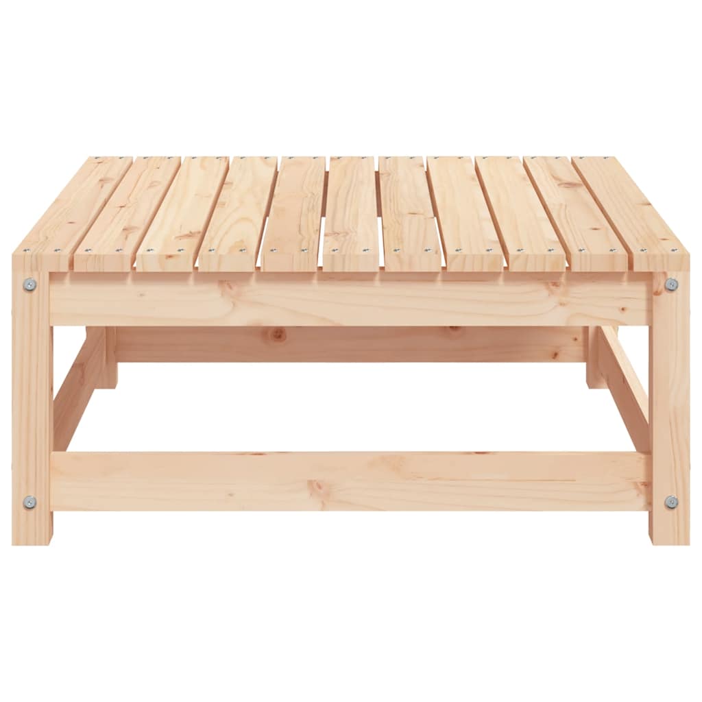 vidaXL Gartenhocker 70x70x30 cm Massivholz Kiefer
