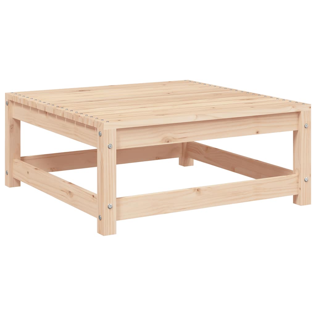 vidaXL Gartenhocker 70x70x30 cm Massivholz Kiefer