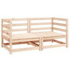 vidaXL Garten-Ecksofas 2 Stk. Massivholz Kiefer