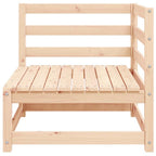 vidaXL Garten-Ecksofas 2 Stk. Massivholz Kiefer