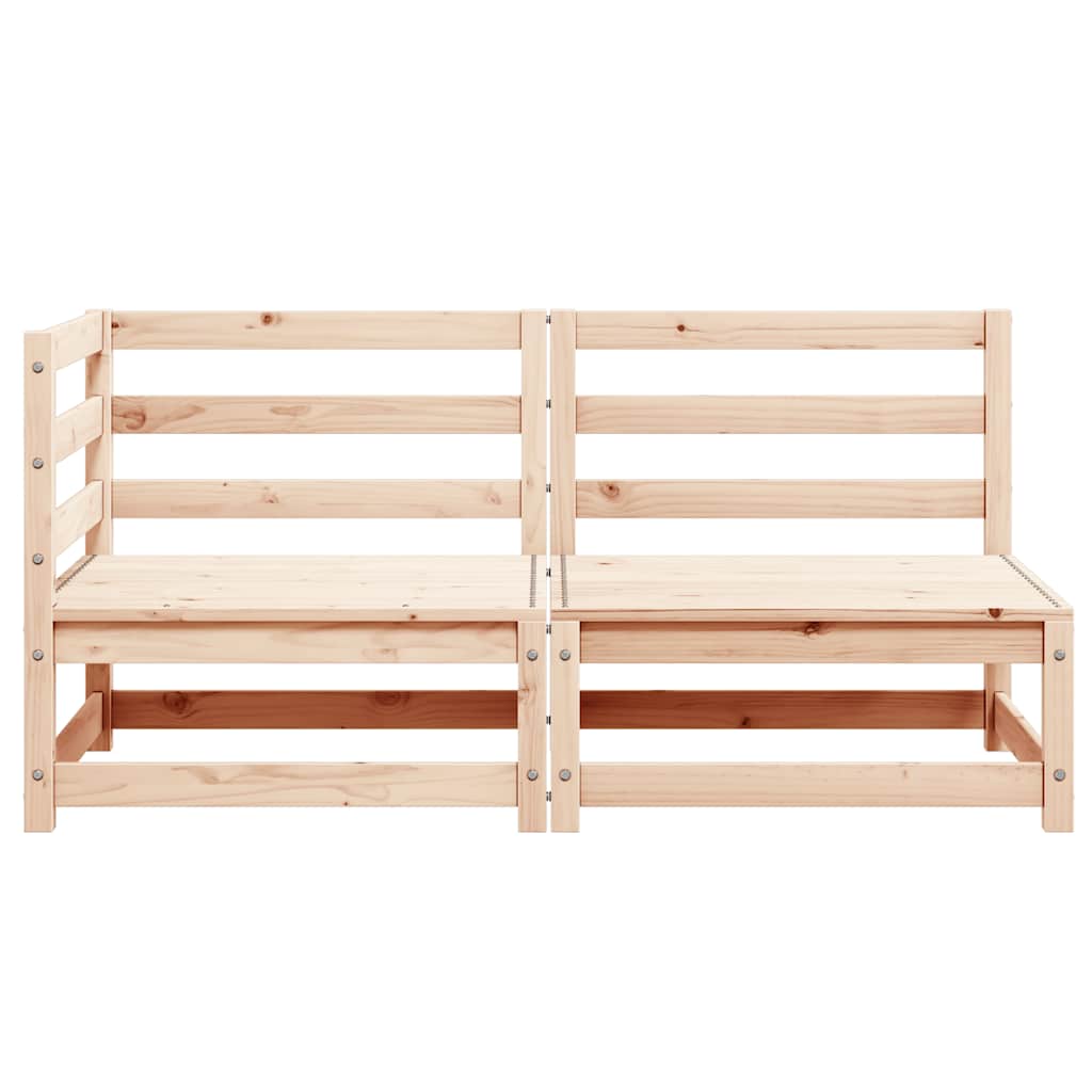 vidaXL 2-tlg. Garten-Lounge-Set Massivholz Kiefer