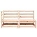 vidaXL 2-tlg. Garten-Lounge-Set Massivholz Kiefer