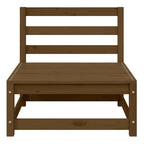 vidaXL 2-tlg. Garten-Lounge-Set Honigbraun Massivholz Kiefer