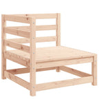 vidaXL 3-tlg. Garten-Lounge-Set Massivholz Kiefer