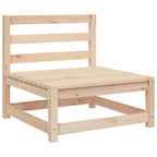 vidaXL 2-tlg. Garten-Lounge-Set mit Kissen Kiefer Massivholz