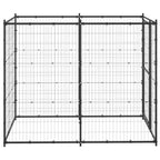 vidaXL Outdoor-Hundezwinger Stahl 110x220x180 cm