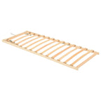 vidaXL Lattenrost mit 13 Latten Verstellbares Kopfteil 80x200 cm