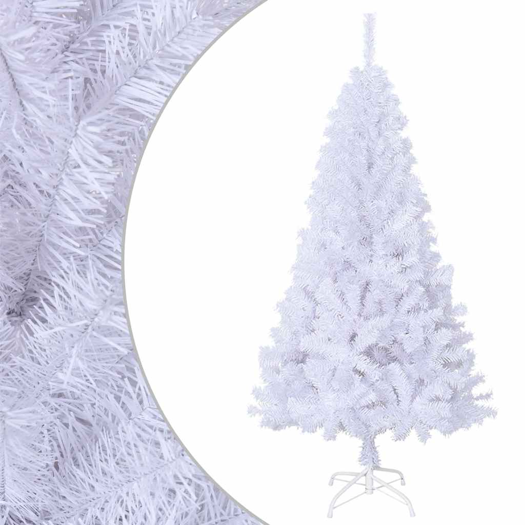 vidaXL Künstlicher Weihnachtsbaum mit Dicken Zweigen Grün 120 cm PVC