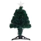 vidaXL Vorbeleuchteter Weihnachtsbaum mit Ständer und LED 64 cm Glasfaser