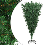 vidaXL Künstlicher Weihnachtsbaum mit Ständer Umgekehrt Grün 120 cm