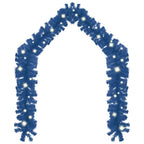 vidaXL Weihnachtsgirlande mit LED-Lichtern 20 m Blau