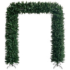 vidaXL Weihnachtsgirlande Grün 240 cm