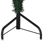 vidaXL Künstlicher Eck-Weihnachtsbaum Grün 120 cm PVC