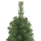 vidaXL Künstlicher Weihnachtsbaum Schlank mit Ständer Grün 120 cm PVC