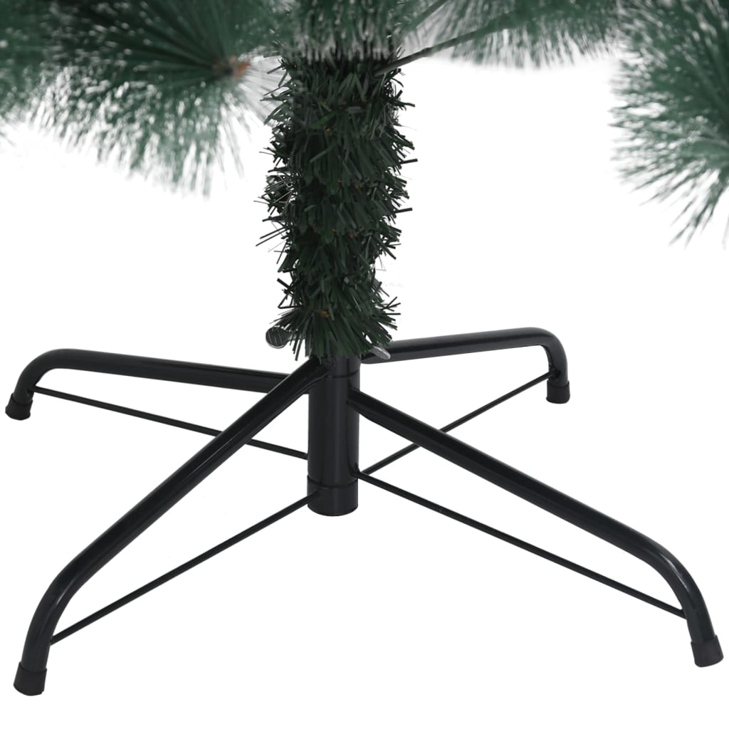 vidaXL Künstlicher Weihnachtsbaum mit Ständer Grün 120 cm PET