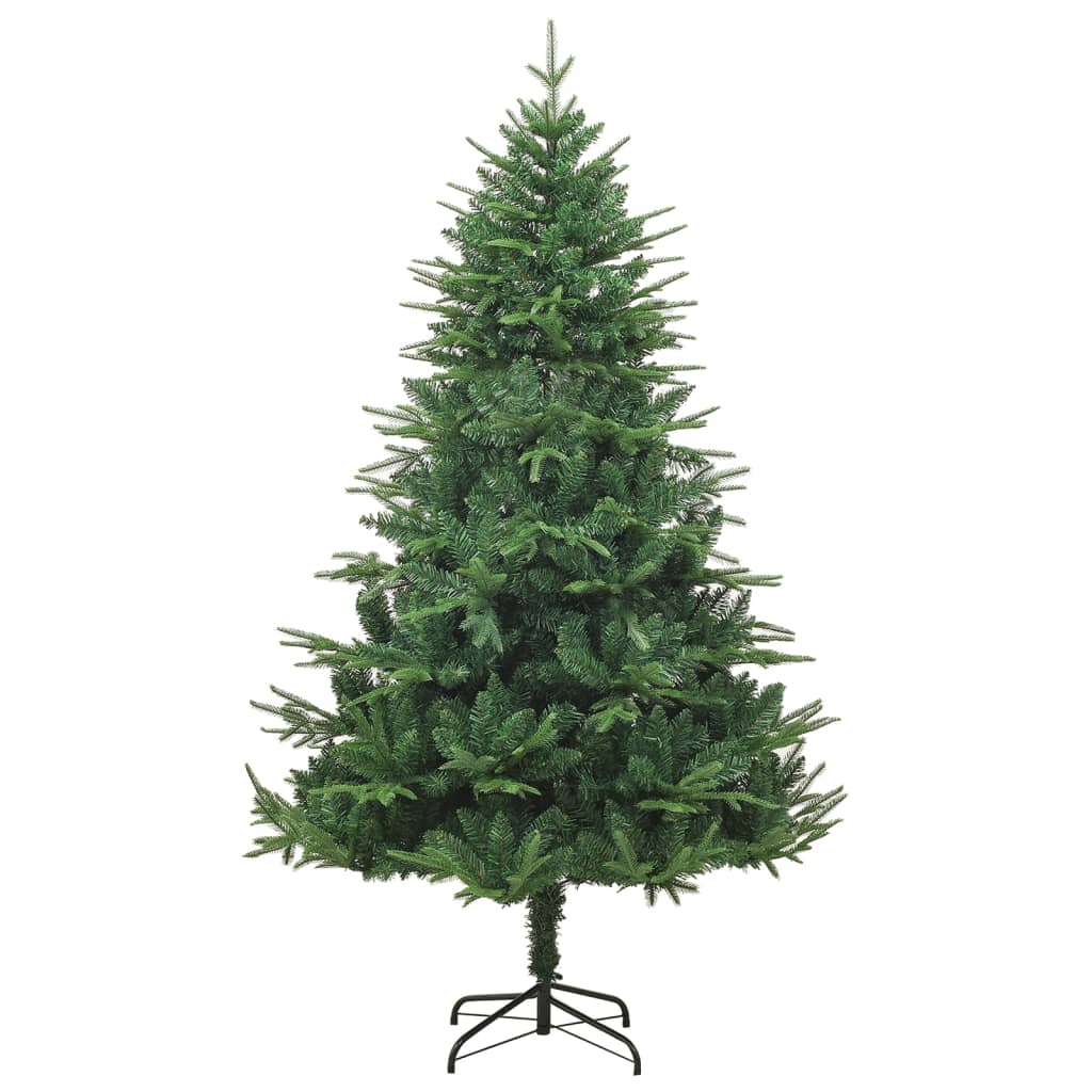 vidaXL Künstlicher Weihnachtsbaum Grün 180 cm PVC PE