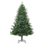 vidaXL Künstlicher Weihnachtsbaum Grün 180 cm PVC PE